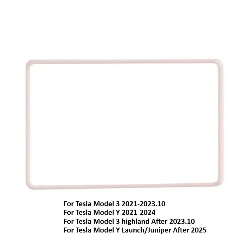 Silicone Frame Protector for Tesla Mirror & Screen – Model Y Juniper / Model 3 Highland