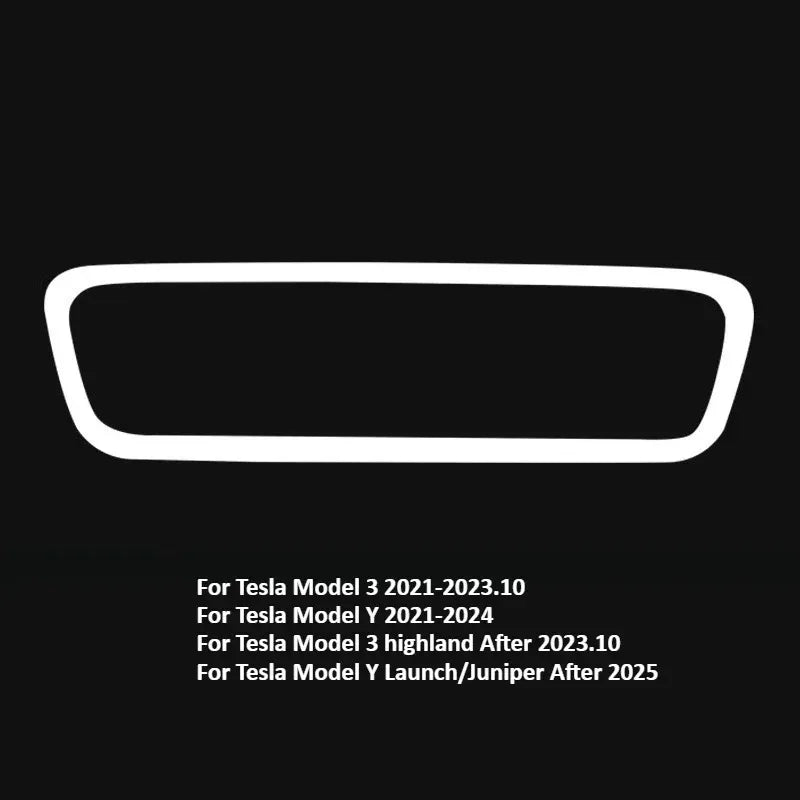 Silicone Frame Protector for Tesla Mirror & Screen – Model Y Juniper / Model 3 Highland