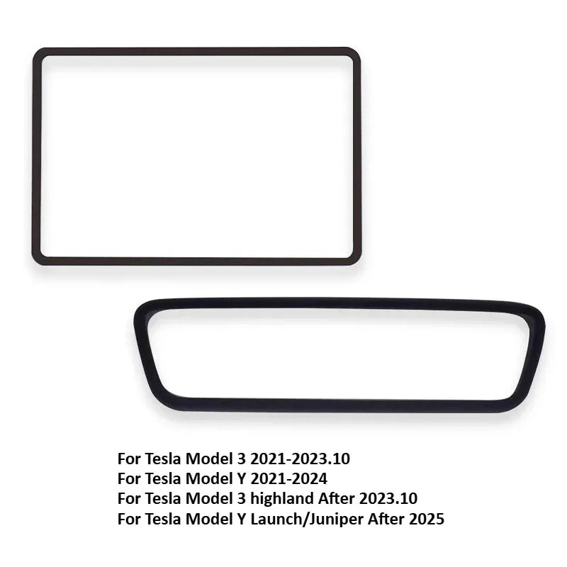 Silicone Frame Protector for Tesla Mirror & Screen – Model Y Juniper / Model 3 Highland