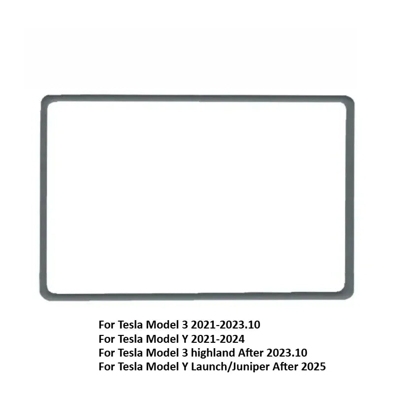 Silicone Frame Protector for Tesla Mirror & Screen – Model Y Juniper / Model 3 Highland