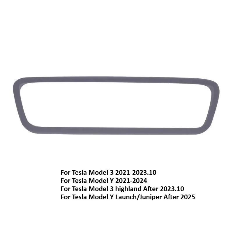 Silicone Frame Protector for Tesla Mirror & Screen – Model Y Juniper / Model 3 Highland